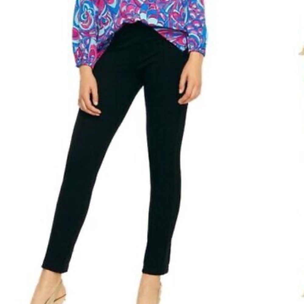 Little Black Pants! Lily Pulitzer: Alyssa Stretch Dinner Pants, size 4